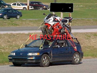 bien transporter sa moto non